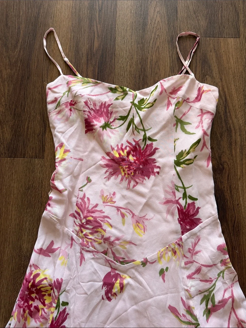 Reformation Bea Pink Floral Maxi Dress - Picture 4 of 8